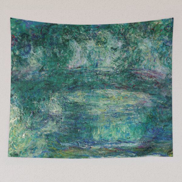 Item preview, Le Pont Japonais by Claude Monet: Dreamlike Impressionist Garden Poster designed and sold by artofuniverse.