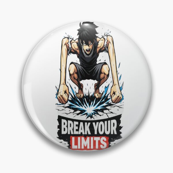 Item preview, Break Your Limits – Anime Workout Motivation Gym Streetwear designed and sold by GloryStyleS.