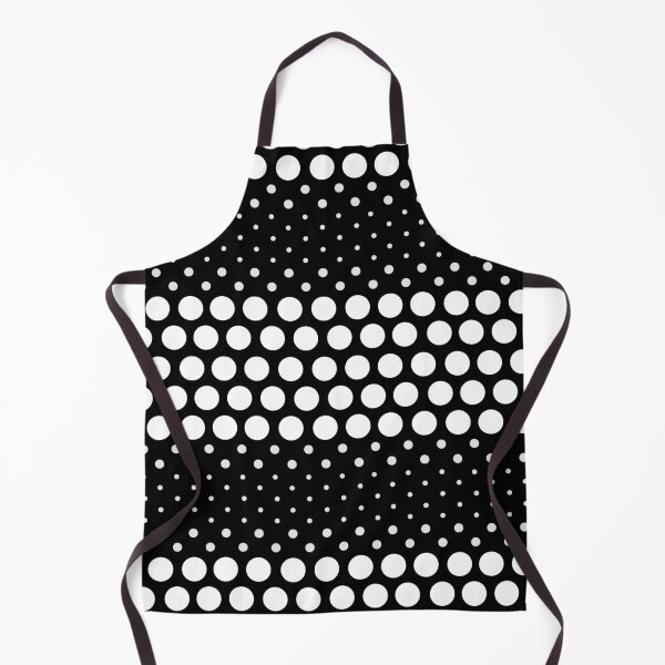Item preview, Dotwave White Polka Dot on Black designed and sold by POLKAIWERX.