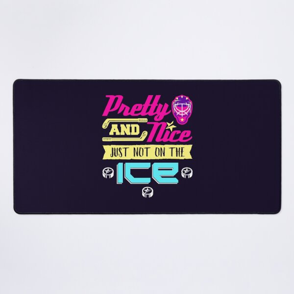 Item preview, Girls Hockey Pretty And Nice Just Not On The Ice designed and sold by jaygo.