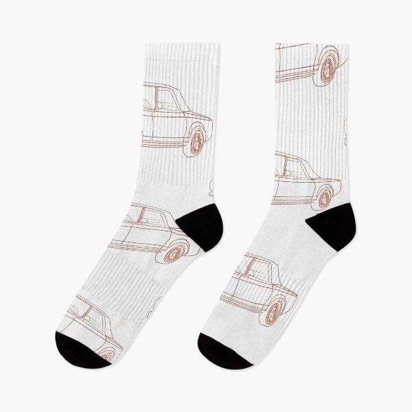 Item preview, Rose Gold Neon Classic Mercedes Line Art | Vintage Luxury Car Aesthetic designed and sold by drdoodle92 Art.