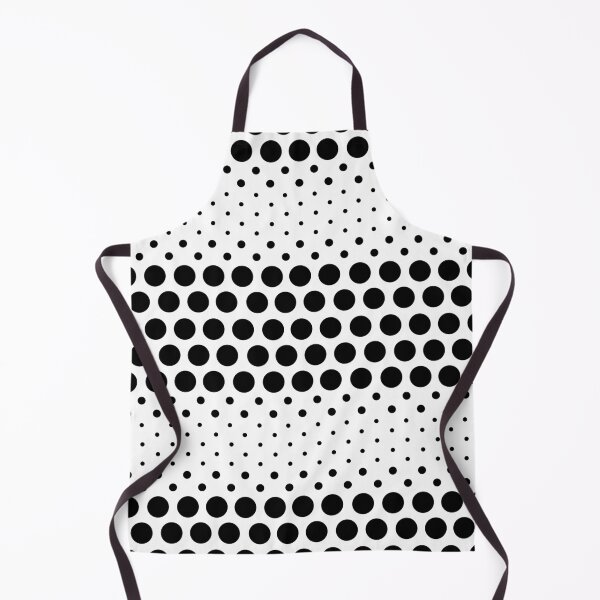 Item preview, Dotwave Black Polka Dots on White designed and sold by POLKAIWERX.