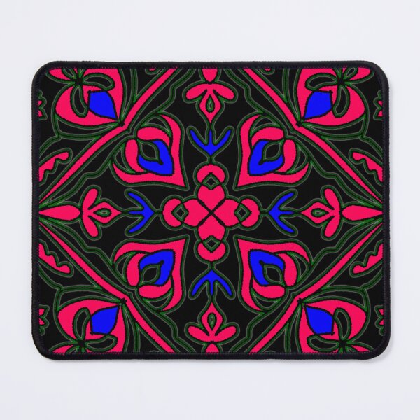 Item preview, Geometric Heart and Floral Diamond Pattern designed and sold by nighttime1990.