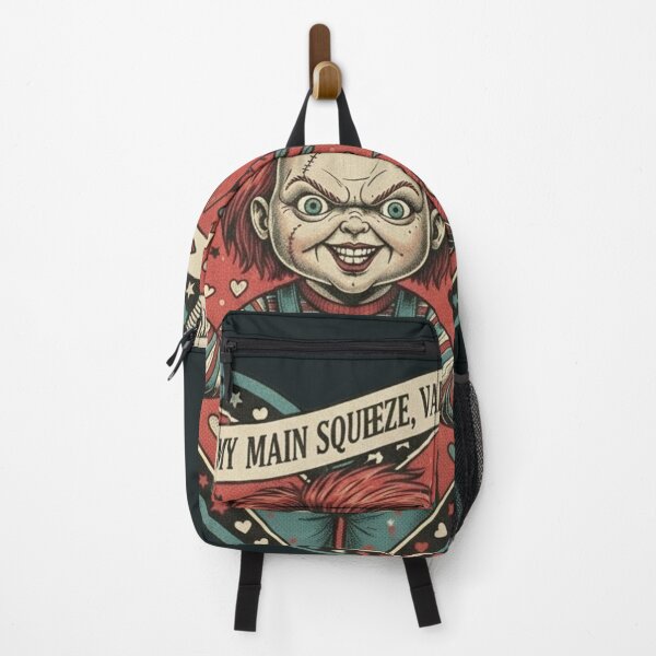 Item preview, Chucky Main Squeeze - Horror Valentine Tattoo designed and sold by Art's Diner.