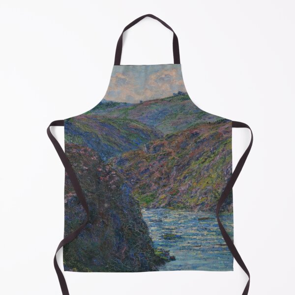 Item preview, Les Ravins De La Creuse by Claude Monet: Impressionist River Landscape Poster designed and sold by artofuniverse.