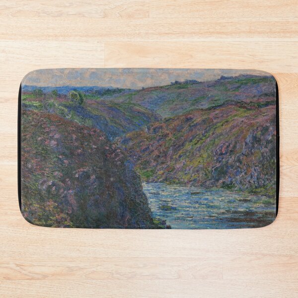 Item preview, Les Ravins De La Creuse by Claude Monet: Impressionist River Landscape Poster designed and sold by artofuniverse.