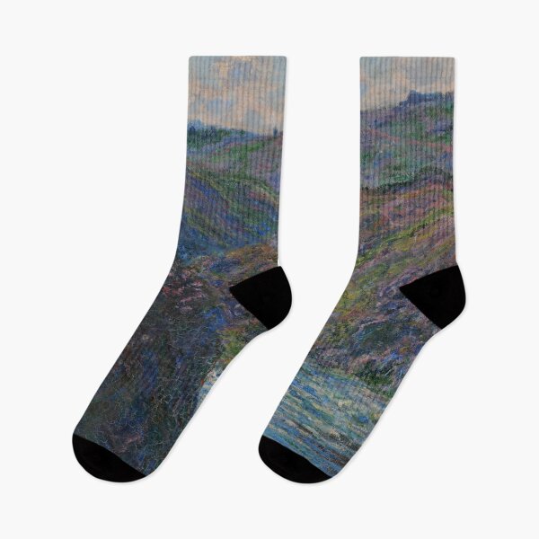 Item preview, Les Ravins De La Creuse by Claude Monet: Impressionist River Landscape Poster designed and sold by artofuniverse.
