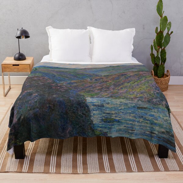 Item preview, Les Ravins De La Creuse by Claude Monet: Impressionist River Landscape Poster designed and sold by artofuniverse.