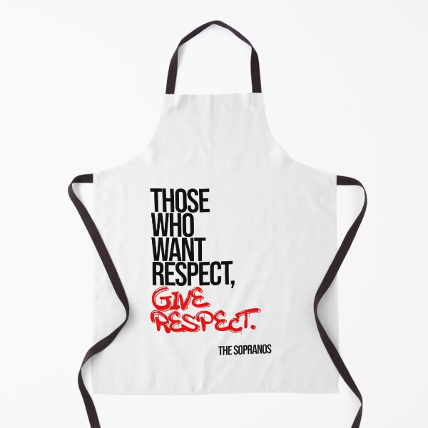 Item preview, Want Respect, Give Respect - The Sopranos Minimalist Quote designed and sold by Enea Kelo.