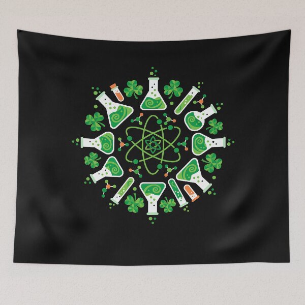 Item preview, Chemistry Shamrock Scientist St Patricks Day Science Teacher designed and sold by clothesy7.