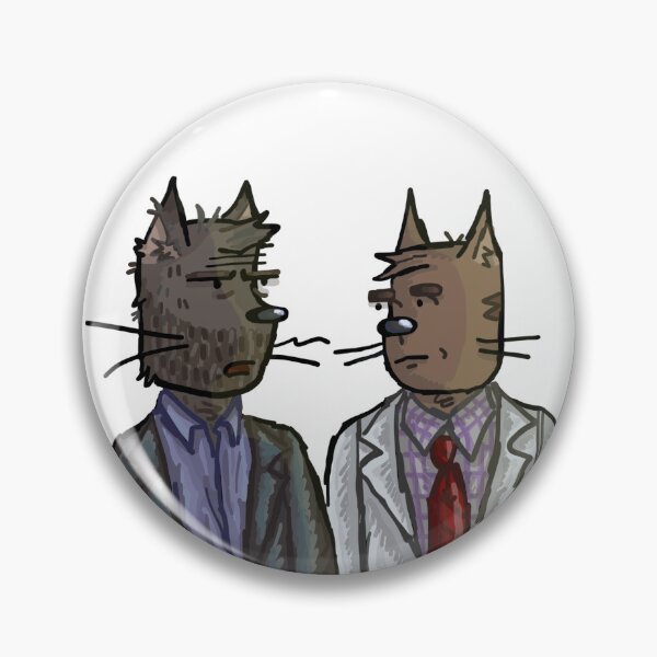 Item preview, Dr House + Dr Wilson Cats designed and sold by PizzaNoob.