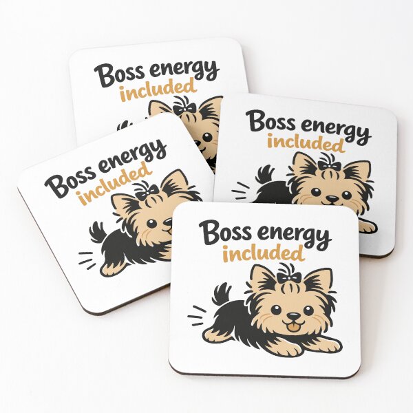 Item preview, Boss Energy Included - Yorkshire Terrier designed and sold by SnappyPNG.