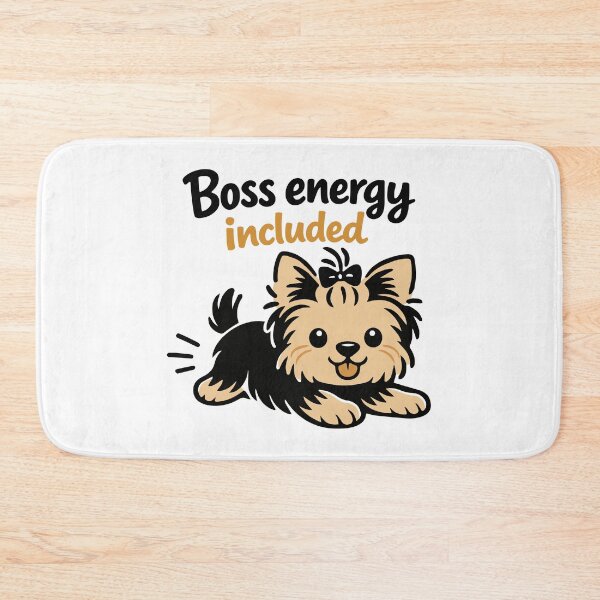Item preview, Boss Energy Included - Yorkshire Terrier designed and sold by SnappyPNG.