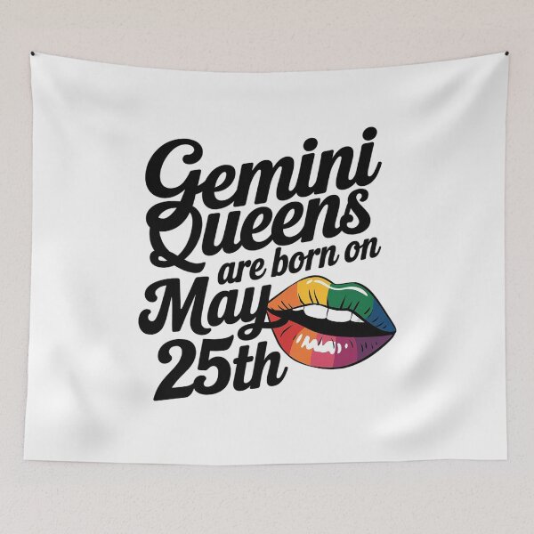 Item preview, Womens Rainbow Queens Are Born On May 25th Gemini Girl Birthday  designed and sold by MarkLeedsArt.