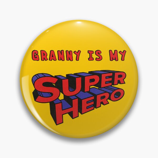 Item preview, Granny Is My Superhero designed and sold by SteadyRolling.