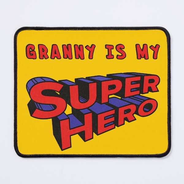 Item preview, Granny Is My Superhero designed and sold by SteadyRolling.
