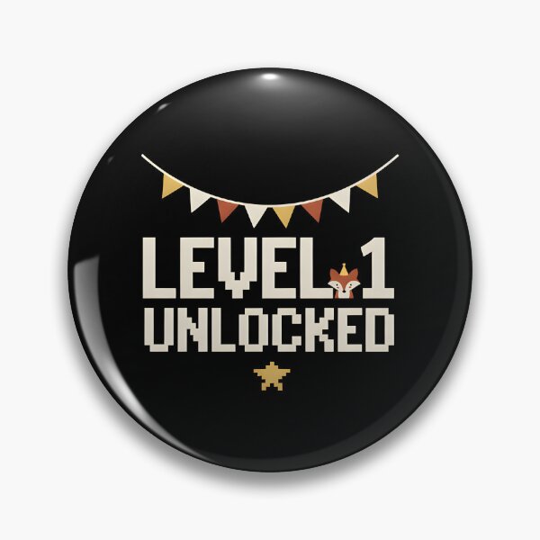 Artikelvorschau, Gamer Geburtstag Level 1 Unlocked Fuchs entworfen und verkauft von Fuechse.