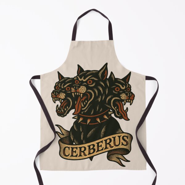 Item preview, Cerberus Greek Mythology Tattoo Art – Hound of Hades designed and sold by Roger-C.