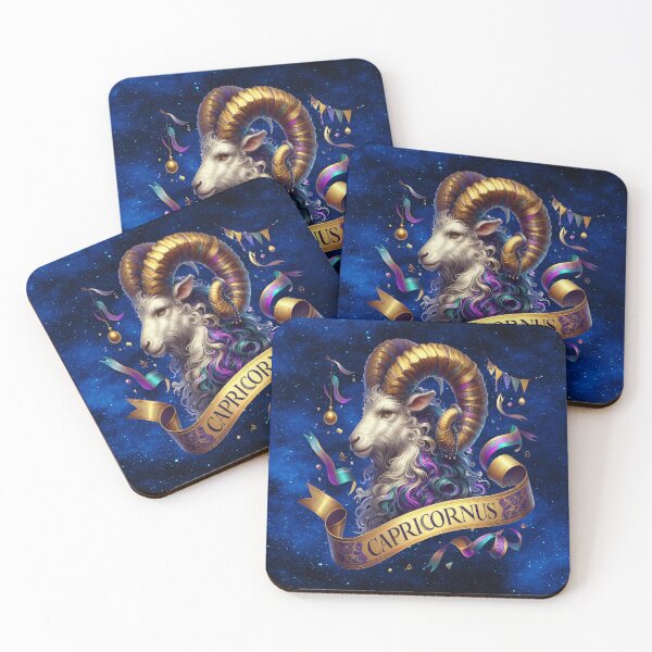 Item preview, Capricornus Zodiac – Mardi Gras Reign of the Sea Goat designed and sold by MysticOzzy.