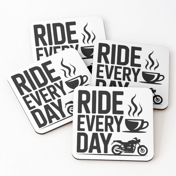 Item preview, Ride Every Day – Motorcycle Lifestyle & Daily Rider Mindset T-Shirt designed and sold by RMTrendy.