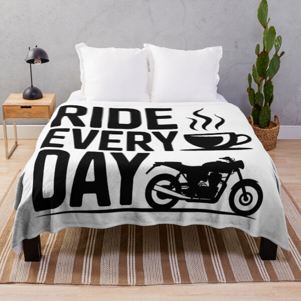 Item preview, Ride Every Day – Motorcycle Lifestyle & Daily Rider Mindset T-Shirt designed and sold by RMTrendy.