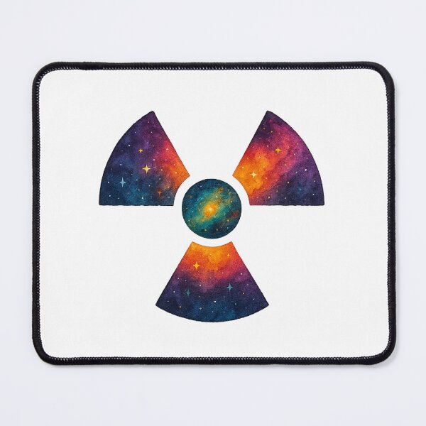 Item preview, Galactic Radiation Symbol Space Art designed and sold by chromatalove.