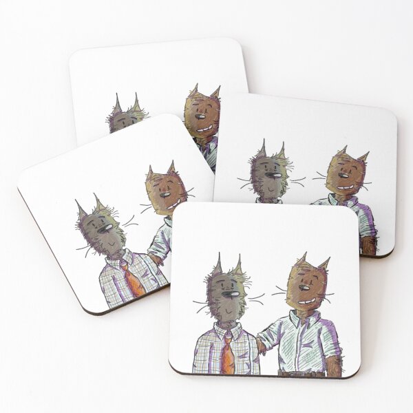 Item preview, Marvin + Whizzer Cats designed and sold by PizzaNoob.