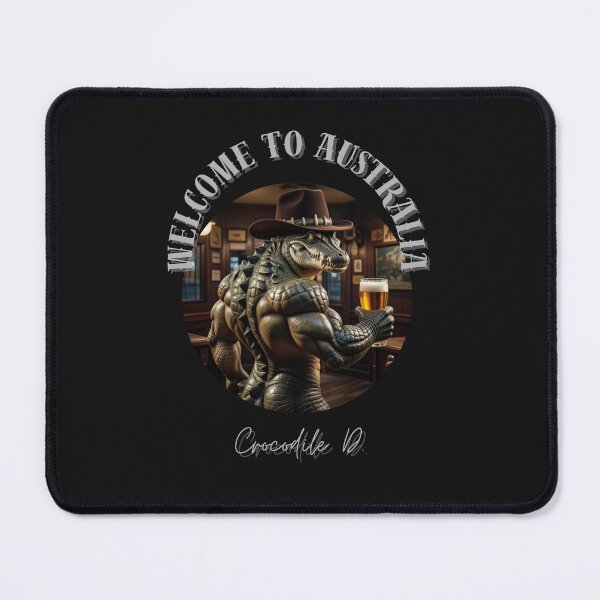 Item preview, Welcome to Australia – Crocodile Outback Legend Tee designed and sold by ArthurShu.
