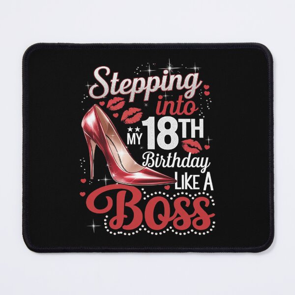 Item preview, 18 and Fabulous High Heels Stepping Into My 18th Birthday designed and sold by MythWoot.