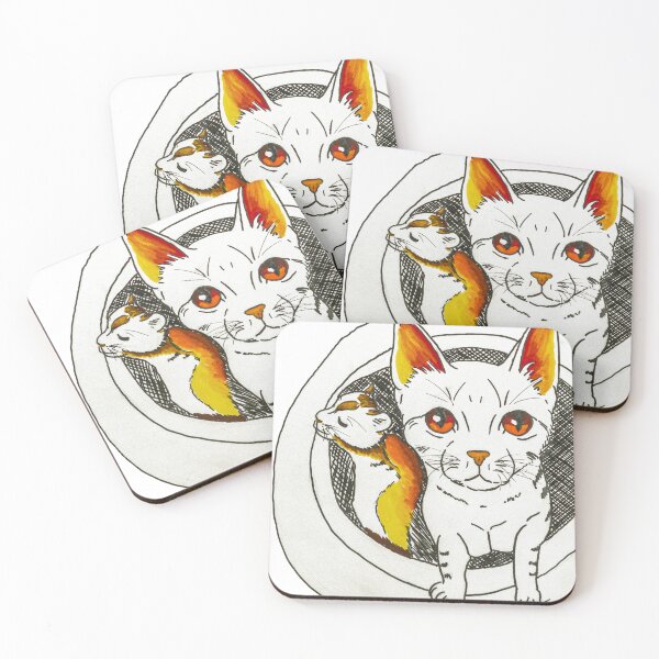 Item preview, Fiery Cats designed and sold by PerryBespokeRB.