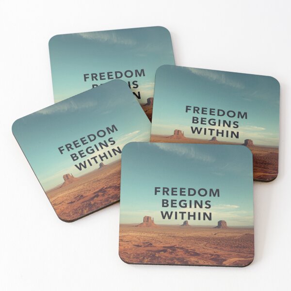 Item preview, Freedom Begins Within designed and sold by RisingWolfStudio.