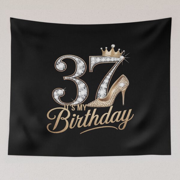 Item preview, It's My 37th Birthday Diamond Shoes 37 Years Old Women  designed and sold by AquaKiev.