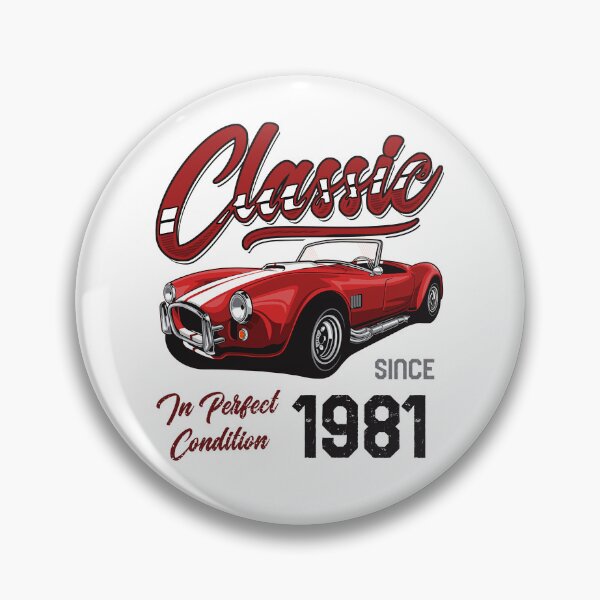 Item preview, I'm Not Old I'm Classic Car Vintage Born In 1981 designed and sold by JRRTs.