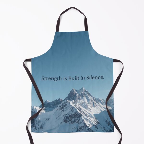 Item preview, Strength is Built in Silence designed and sold by RisingWolfStudio.