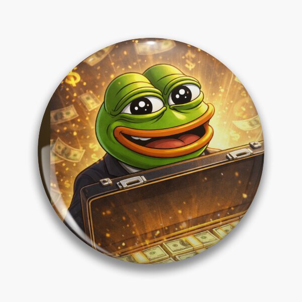 Item preview, $PEPE crypto coin designed and sold by mikistudio.
