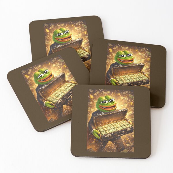 Item preview, $PEPE crypto coin designed and sold by mikistudio.