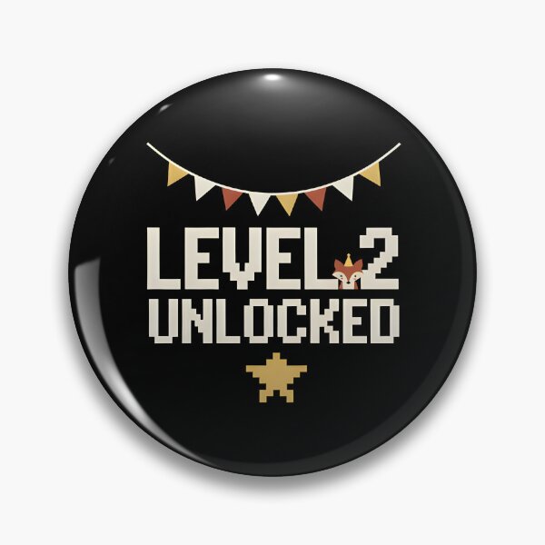 Artikelvorschau, Gamer Geburtstag Level 2 Unlocked Fuchs entworfen und verkauft von Fuechse.