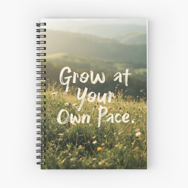 Item preview, Grow at Your Own Pace designed and sold by RisingWolfStudio.