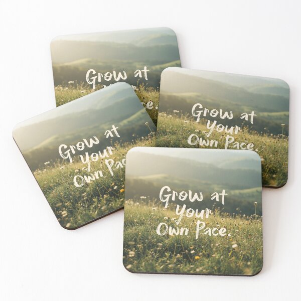 Item preview, Grow at Your Own Pace designed and sold by RisingWolfStudio.