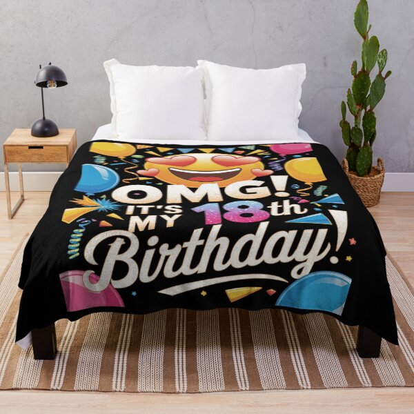 Item preview, 18th Birthday Balloon 18 Years Old Bday designed and sold by MythWoot.