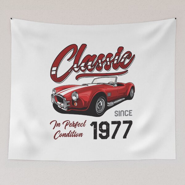 Item preview, I'm Not Old I'm Classic Car Vintage Born In 1977 designed and sold by JRRTs.