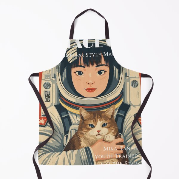 Item preview, Japanese Anime Girl Astronaut Cat designed and sold by Vintage City.