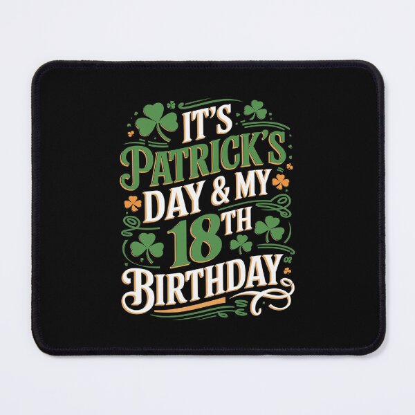 Item preview, 18th Birthday St Patricks Day Party Men Women 18 Year Old designed and sold by PowAcademy.