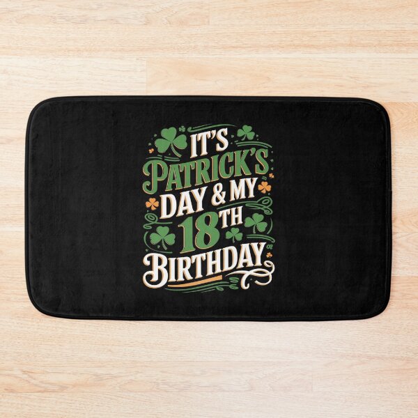 Item preview, 18th Birthday St Patricks Day Party Men Women 18 Year Old designed and sold by PowAcademy.