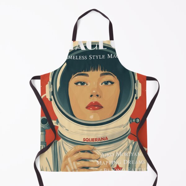Item preview, Beautiful Japanese Girl in Red Astronaut designed and sold by Vintage City.