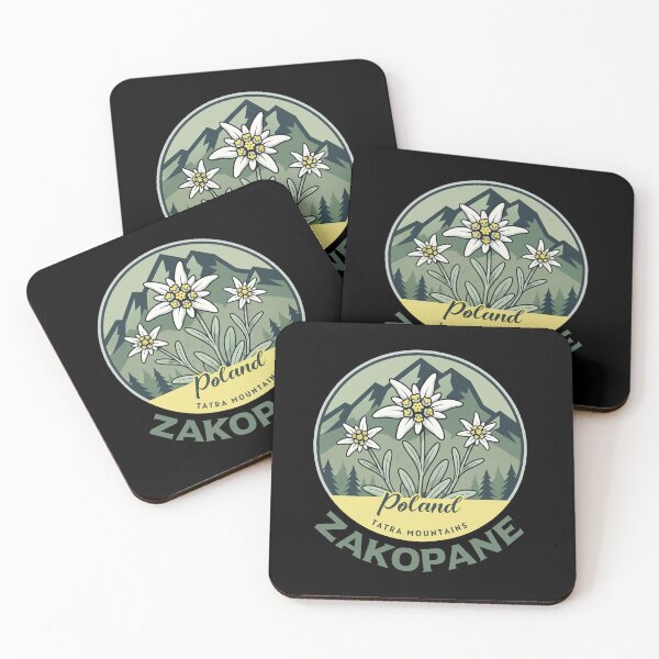 Item preview, Zakopane Poland Tatra Mountains Edelweiss Flower designed and sold by LinaValearte.