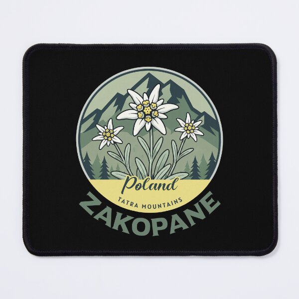 Item preview, Zakopane Poland Tatra Mountains Edelweiss Flower designed and sold by LinaValearte.