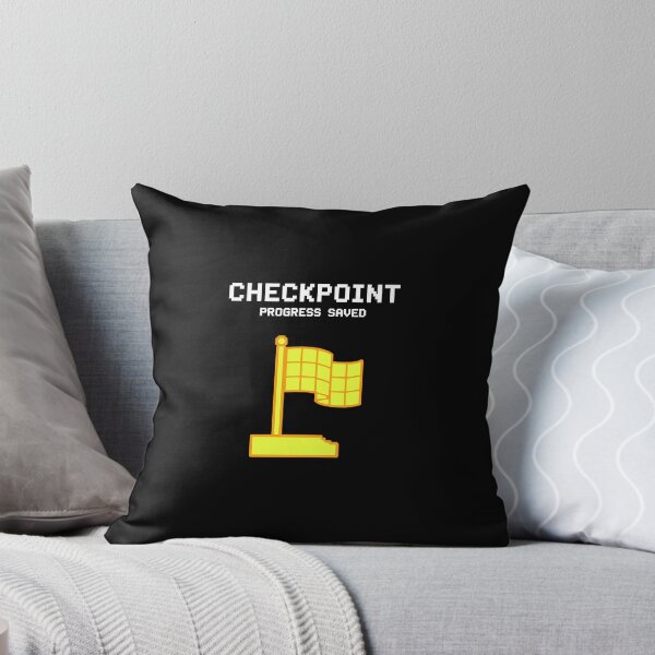 Item preview, Checkpoint Progress Saved Gamer saying designed and sold by Fuechse.