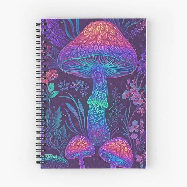 Artikelvorschau, Pilz-Neonwald-Traumlandschaft entworfen und verkauft von LagomCreative.