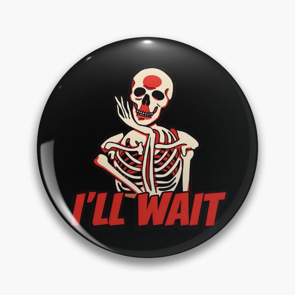 Item preview, The Waiting Skeleton designed and sold by Atee Optimistic.